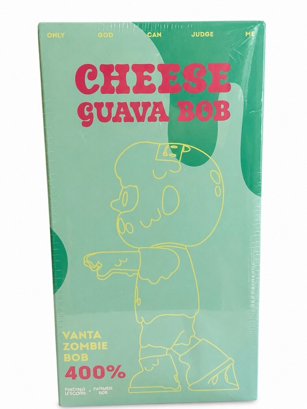 Finding Unicorn Farmer Bob Cheese Guava Vanta Zombie Bob 400% Figure Sealed USA